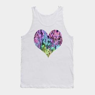 Flowery Heart Tank Top